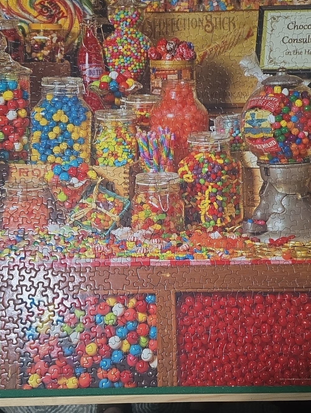 Candy Shop Puzzle  Colorful Candy Jars